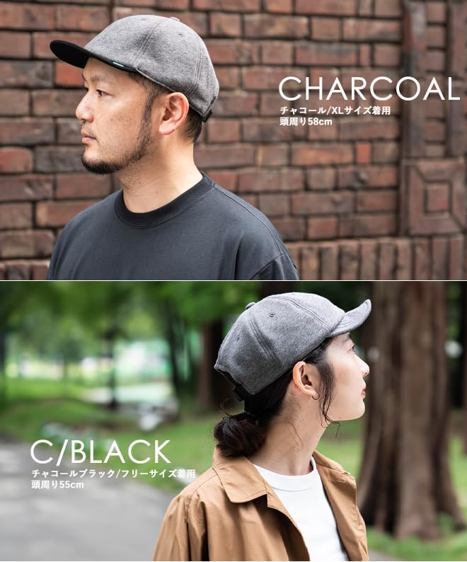 Nakota BOLD ROUND CAP Бейсболка Короткая Однотонная Простая Повседневная и Универсальный размер Серая Кепка, Козырек, Деним, Стиль, Мужская Женская, Весна, Лето, Осень, Зима,