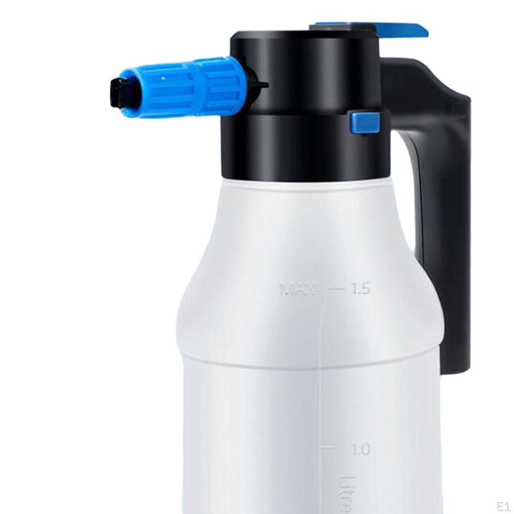 1.5L Electric Car Foam Sprayer Watering Can Cleaner Cordless Pump for Auto