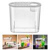 Desk Aquarium Aquascape Container Lightweight Storage Jar Terrarium Mini Fish Tank for Home Terrapin