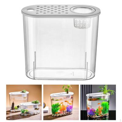 Настольный аквариумный контейнер Aquascape, легкая банка для хранения, террариум, мини-аквариум для дома, Terrapin