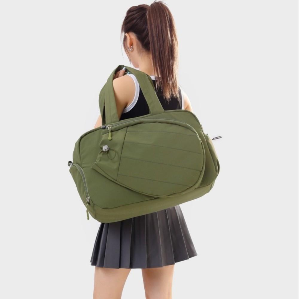 Waterproof Tennis Racket Bag Large Capacity Badminton Bag Tennis Crossbody Bag Gym Use