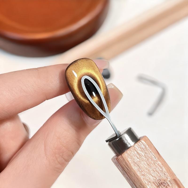Cat's Eye Magnet Black Hole Cat's Eye Manicure Tools | Iron Manicure Tools, Essential for Nail Salons, Professional Manicure Tools and Accessories