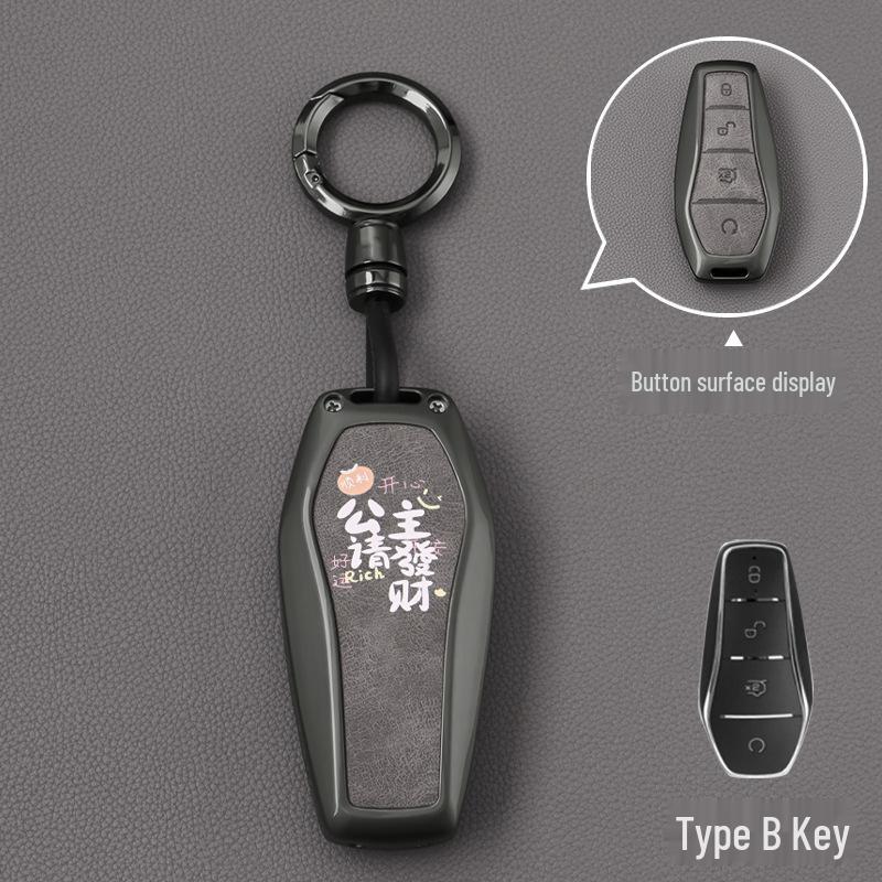 Чехол для ключа BYD для Han, Qin Plus DMi, Song Pro, Tang L, Yuan, Destroyer 05, Seagull, Seal 06, Dolphin