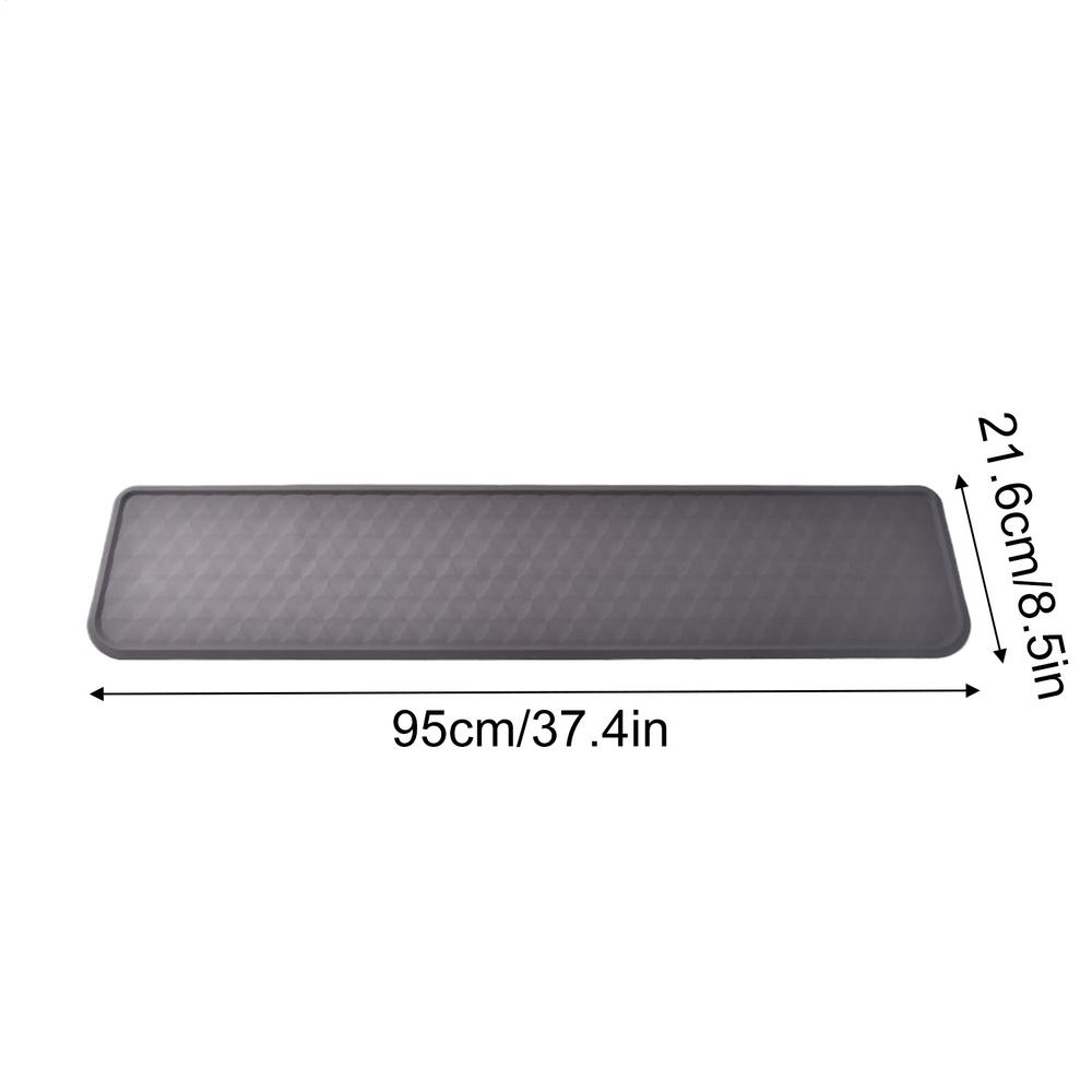 Mini Fridge Silicone Mat Refrigerator overflow mat Drip Tray Silicone refrigerator mat for refrigerators washing machine Freezer
