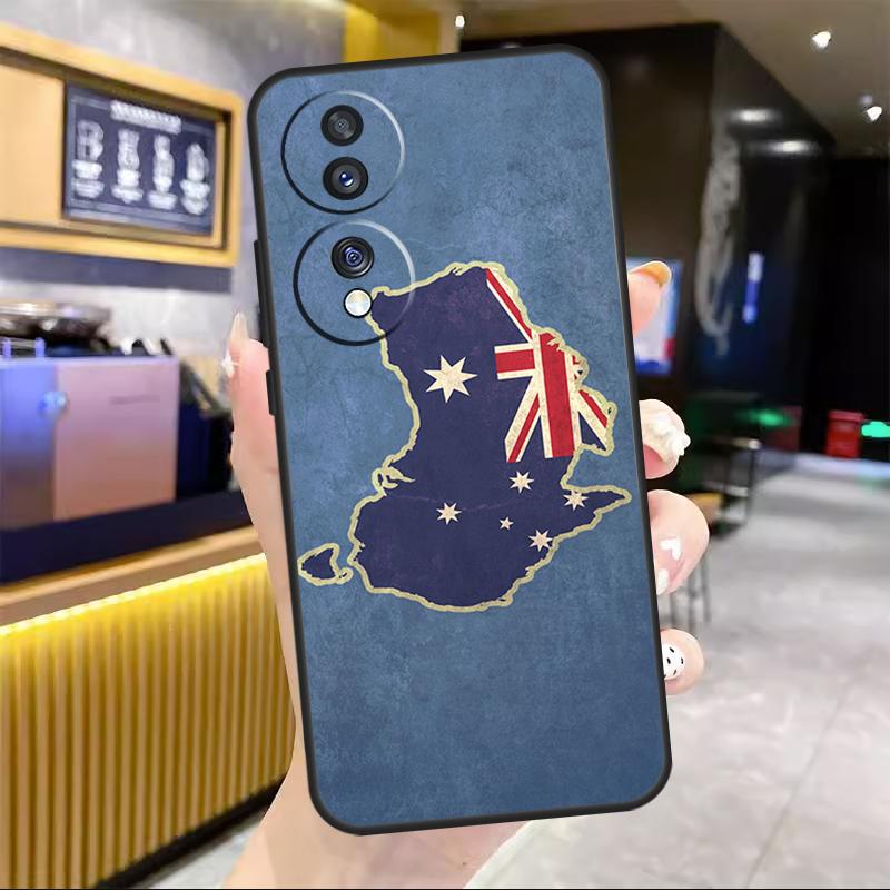 Чехол с флагом Австралии для Honor Magic 8 7 6 Pro Для Honor 200 400 50 70 90 Lite X8c X8b X9a X9b X9c X9d Win RT