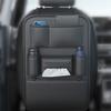Car Seat Back Storage Bag Organizer Tablet Holder Leather Waterproof Accessory
