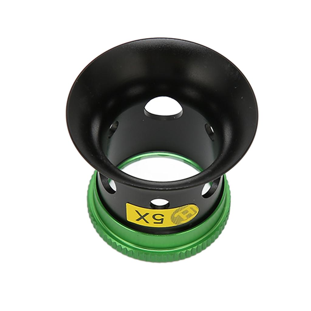 Eye Loupe 5X Magnification Aluminium Alloy Sapphire Glass Wear Resistant Watchmaker Loupe for