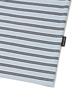 WACKY WILLY Kiki Wappen Color Block Stripe Short Sleeve T-Shirt Blue