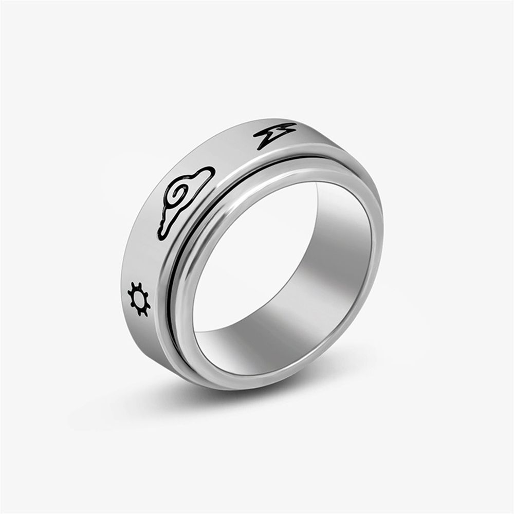 Антистрессовый байкерский спиннер из нержавеющей стали, вращающиеся тревожные кольца в стиле панк, кольца для спиннеров