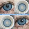 Eyeshare New Color Contact Lenses Blue Annual Disposable Soft Lenses Fashion Green Contact Lenses Natural Brown Color Cosmetic Contact Lenses 1 Pair