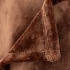 Couverture "Cuddly" 180 x 230 cm flanelle 550 g Atmosphera - Cuddly Marron