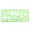 Measuring Tool Circles Oval Multi Shaped Template Ruler Curve Ruler Geometric Ruler Drawing Ruler