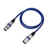 XLR Male To Female Plug Balance 3pin Microphone MIC Audio Cable 1meter