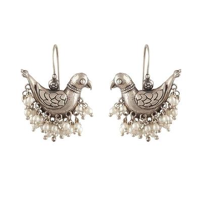 Серьги с мотивом India Sukh Sarika для женщин и девочек