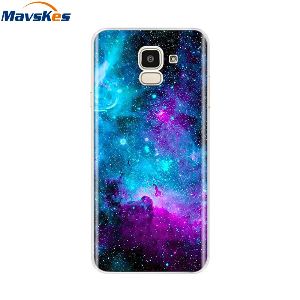 Чехол для Samsung Galaxy J6 2018 Мягкая задняя крышка из ТПУ-силикона sДля Coque Fundas Samsung J6 2018 J6 Plus 2018 Мягкие чехлы для телефона