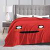 Милое фланелевое одеяло с лицом Miata, качество, супер мягкое, забавное, с мультяшным рисунком, автомобильное постельное белье, зимнее кресло для пикника, кресло, новинка, покрывало