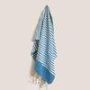 Cotton Pareo Throw Sky Blue 100x180 cm
