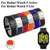 Quick Release Soft Silicone WatchBands Watch Strap for Redmi Watch 5 Active Watch5 Lite Rubber Sport Bands Wristband