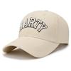 Autumn baseball cap fashion trend three-dimensional embroidery letters men and women couple cap