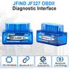 Car Diagnostic Scanner Mini ELM327 JFIND JF327 Bluetooth 5.1 IOS/Android PIC18F25K80 ELM327 V1.5 OBD2 Auto Engine Scan Tool OBDII
