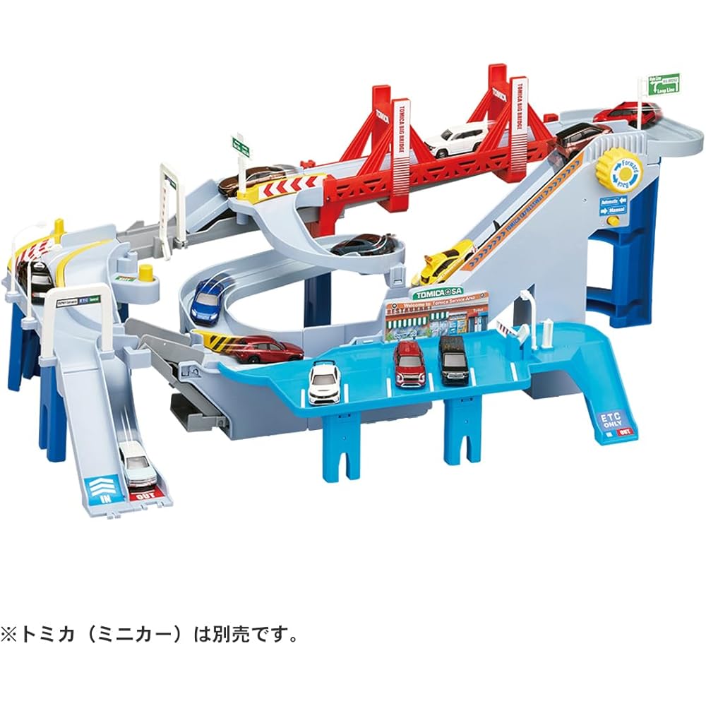 Takara Tomy Интерактивная скоростная дорога с расширяющимся курсом, 2-в-1