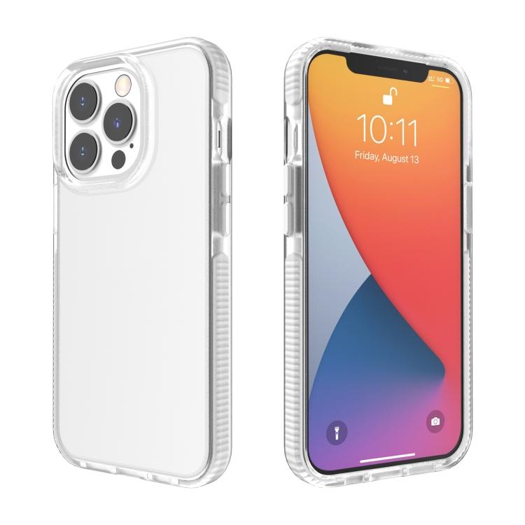 For iPhone 13 Pro Max Two-color High Translucent Shockproof Protective Case