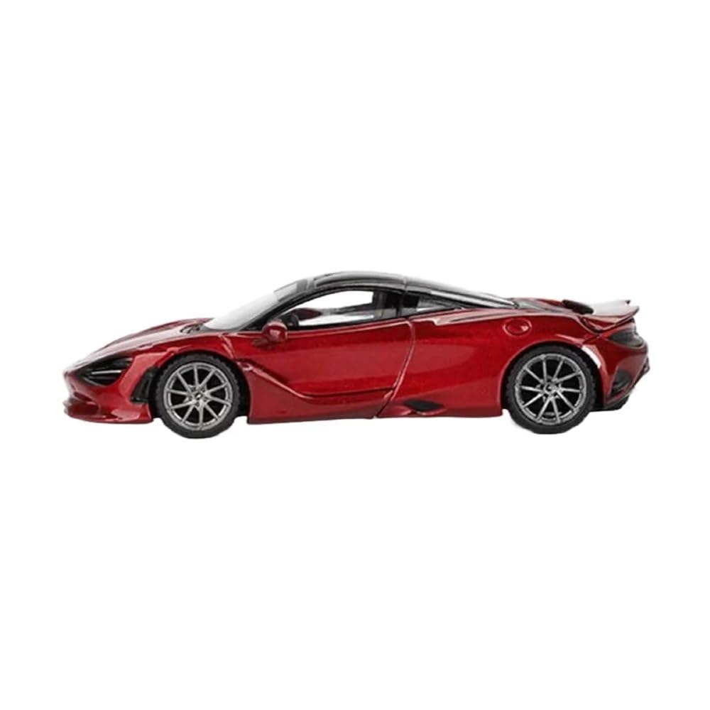 MINI GT Scale McLaren 750S Amaranth Red Finished Product 1/64 (left-hand Drive)