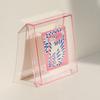 Home Decor Acrylic Square Photo Frame Box Photo Frame Box Transparent Bedroom Office