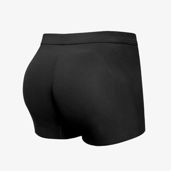 Нижнее белье Fake Ass с 3D-дизайном и эффектом отсутствия следов. Однотонные трусы-боксеры средней посадки с U-образной формой и эргономичным дизайном.