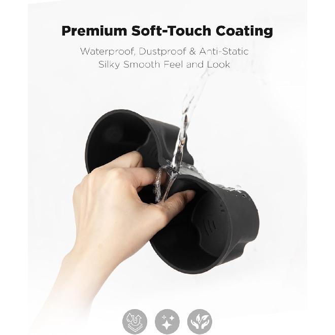 TPARTS Silicone Center Console Cup Holder Ert For New Tesla Model Y Juniper 2025+/Model 3 Highland 2024+ Anti-Slip Dust & Water Proof Noise Free