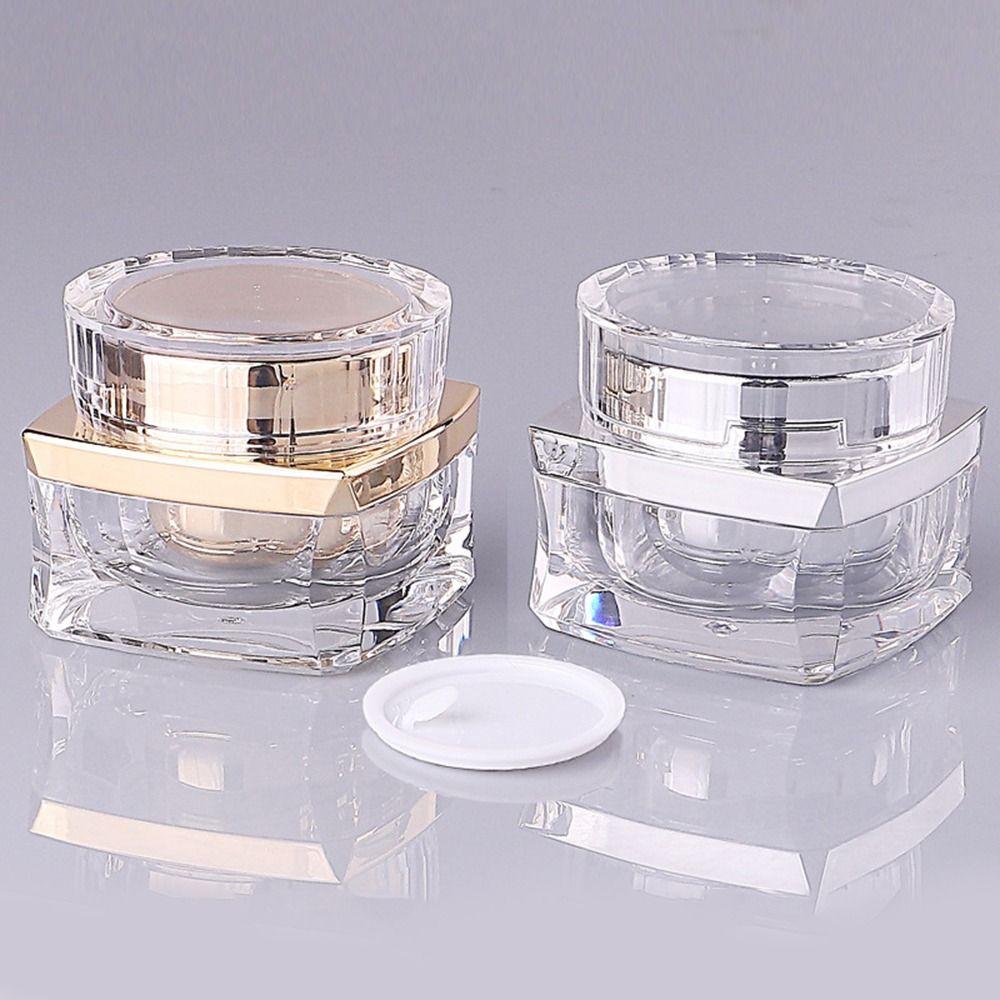 5-50 г флаконы для лосьона золотисто-фиолетовые баночки для макияжа баночки для образцов крема для лица для ухода за кожей