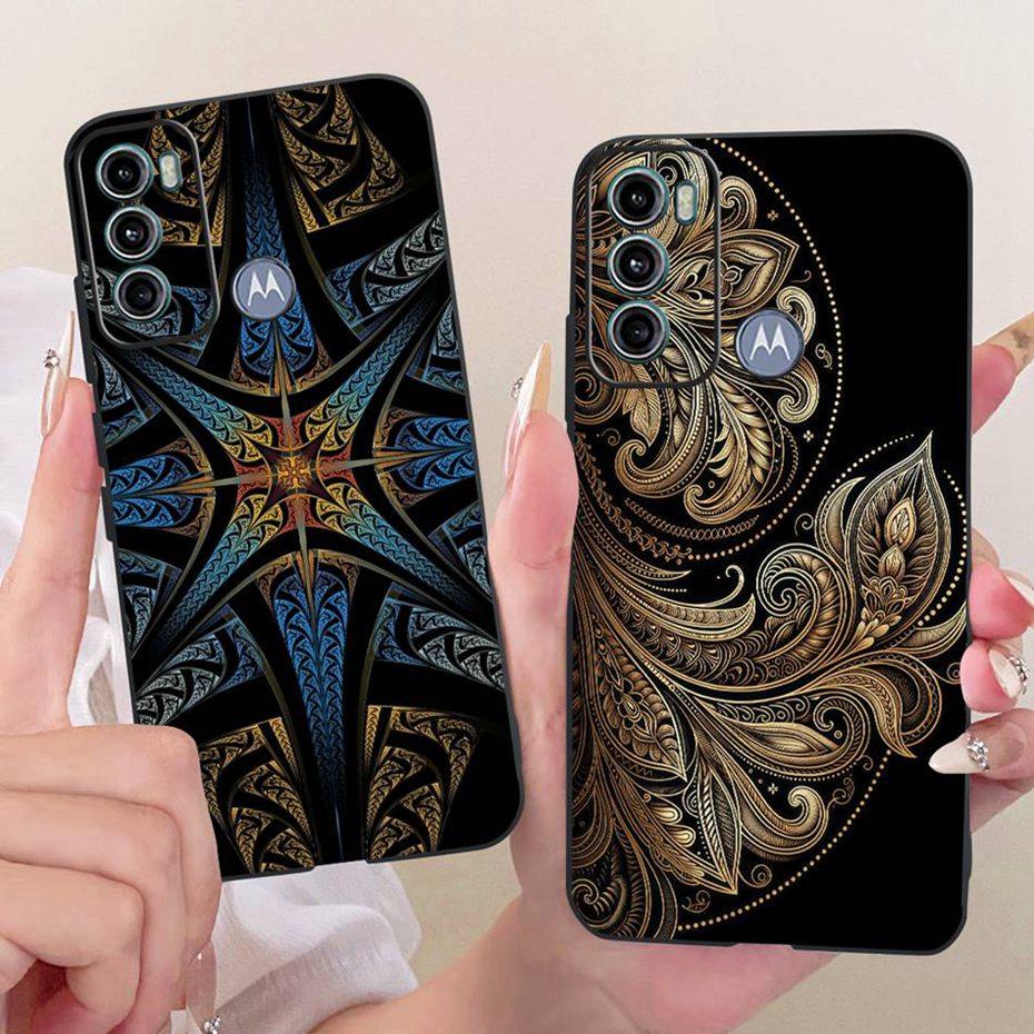Fashion Cool Case For Motorola Moto G60 G40 Fusion Soft Black Silicone TPU Back Cover For MOTO G60 G40Fusion Phone Cases