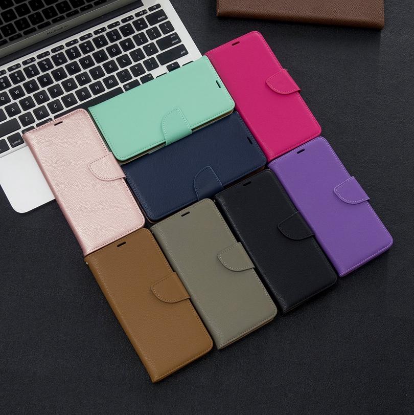 Кожаный чехол-книжка-кошелек с рисунком личи для Samsung Galaxy A10 A20 A30 A40 A50 A70 A30s A50s A10s A20s A20e A21s, чехол-подставка для книги