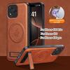 Чехол-подставка из кожи для Honor 400 Pro 400 Lite, Магнитная крышка для беспроводной зарядки, Ударопрочный корпус
