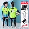 Kids Soccer Jersey Set Long Sleeve 4pcs Training Uniforms Customizable Boys Girls