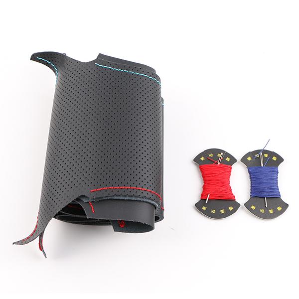 DIY Customaizd Car Steering Wheel Cover For Buick Sail Opel Astra G H 1998-2007 Zafira A Leather Braid For Steering Wheel