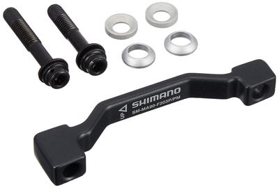 SHIMANO Передний адаптер дискового тормоза PPM F 203 PPM для переднего 203 мм Post Mount Post Mount ISMMA90F203PPM База калипера SM-MA90