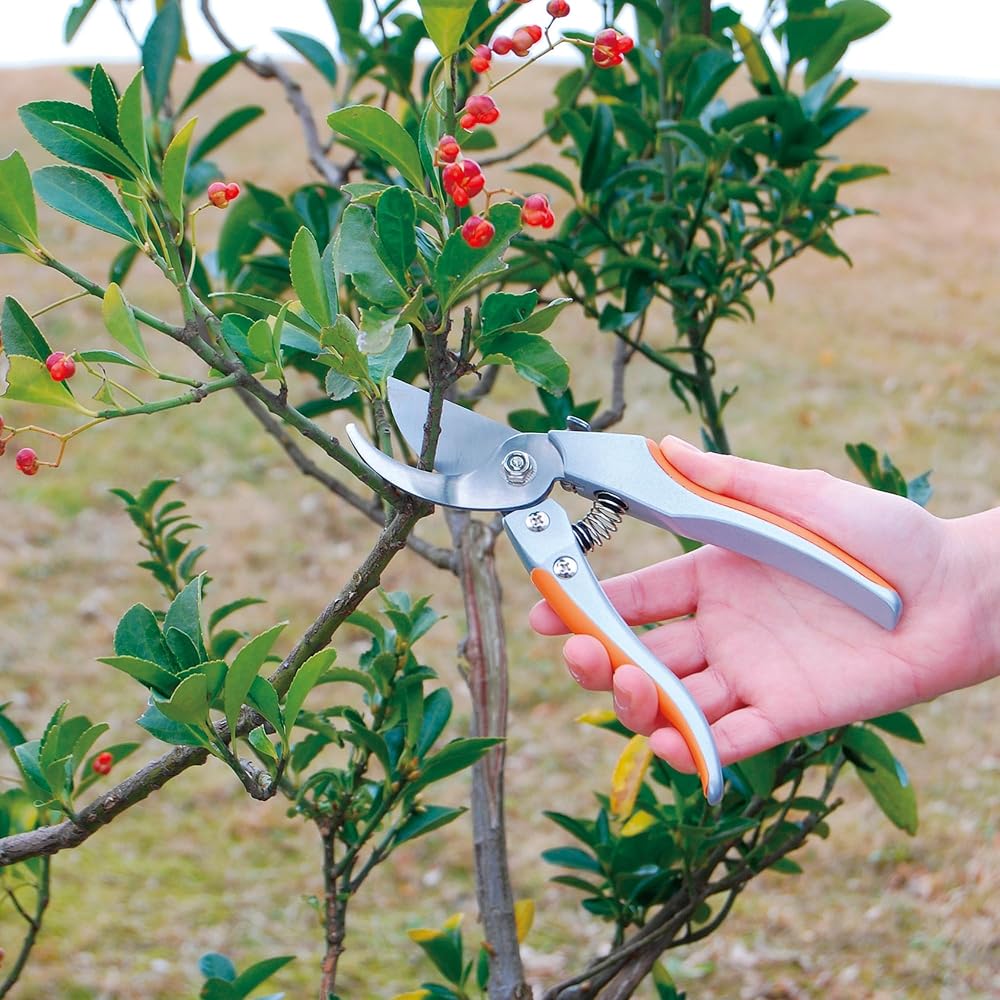 Takagi Sun Garden Pruning Shears 200mm Aluminum Die-Cast Stainless Steel Blades for Thick Branches Gardening Tool