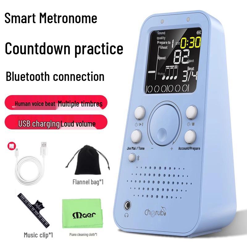 Многофункциональный электронный метроном Little Angel WSM-289 для фортепиано, гитары, гучжэна и ритма барабанов.