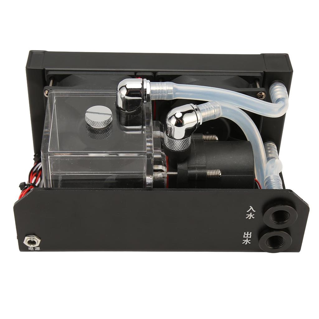 Насос водяного охлаждения 12 В 10 Вт 300 мл резервуар для воды 80 мм 4000 об/мин вентилятор резервуар для водяного охлаждения для промышленности