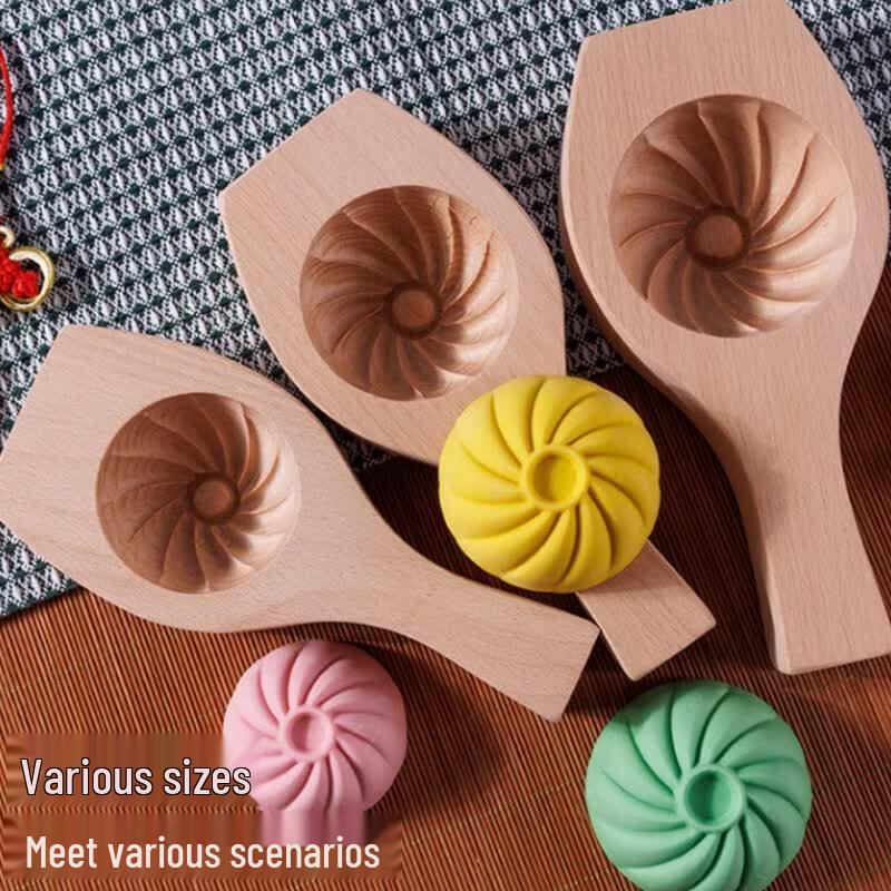 Youluo Solid Wood Baozi Bun Making Tool Set