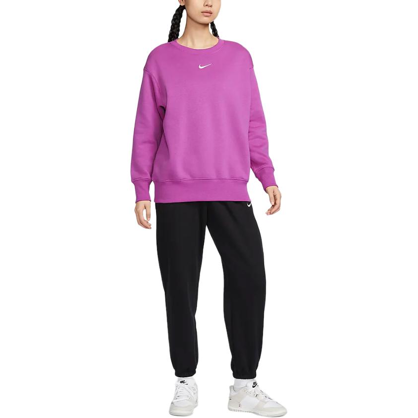 Nike Спортивная толстовка Phoenix Fleece Oversize Женская Горячий фуксия DQ5734-518
