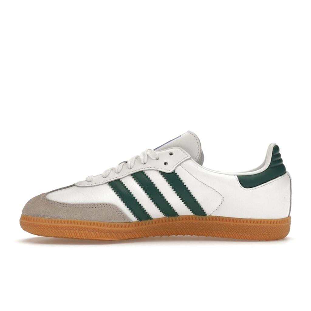 Adidas Samba OG White Collegiate Green Gum Unisex Sneakers Cloud-White IE3437