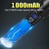 2*28650 Аккумулятор 10000 мАч Светодиодные фонари высокой мощности Заряжаемый светодиодный фонарь Type-C 5000 м Ультрамощный фонарь Наружный светодиодный фонарь