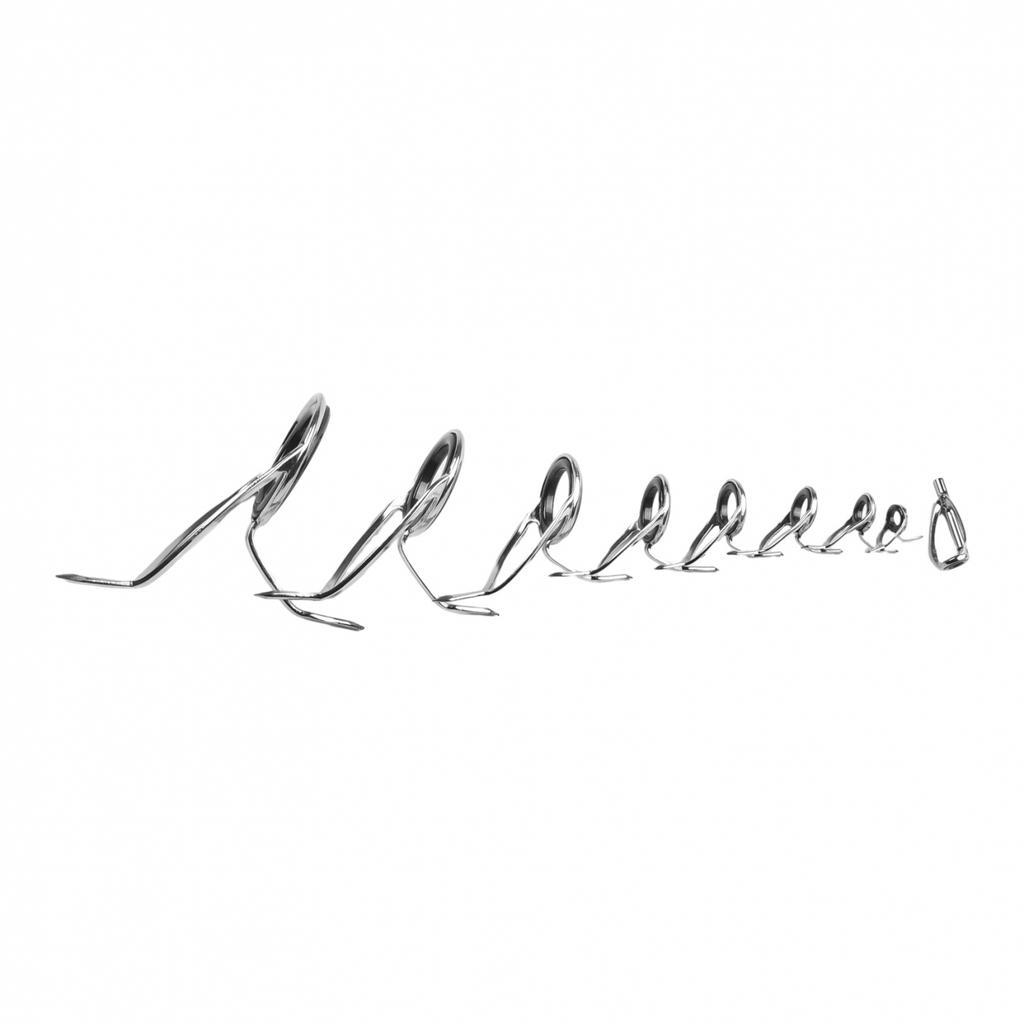 Верхнее кольцо для удочки, набор для ремонта из нержавеющей стали