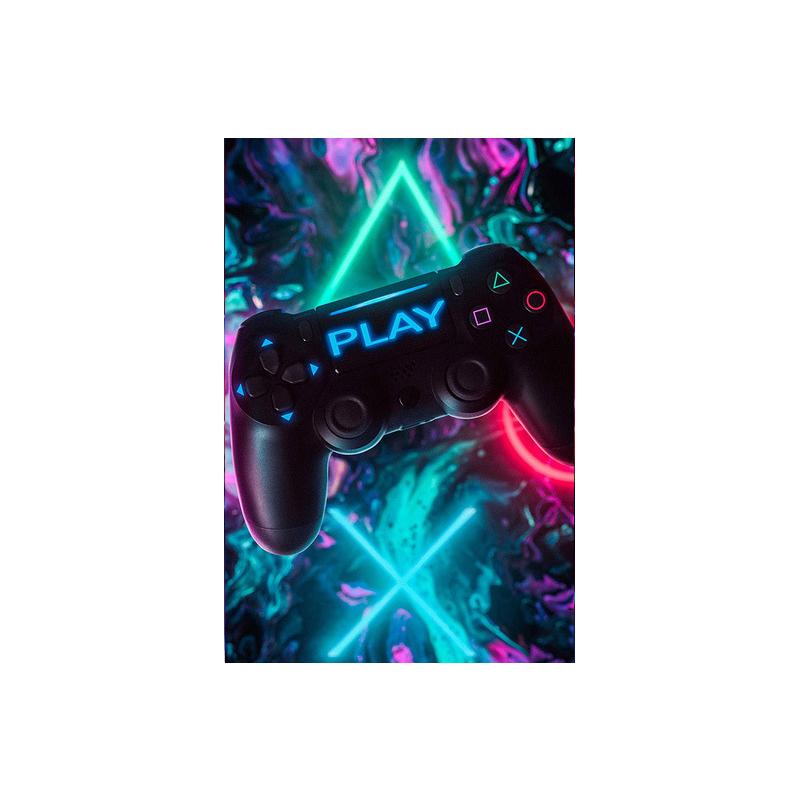 Крутая игровая ручка, холст, постеры и принты, современные настенные художественные картины для бара, игрового зала, украшение дома, подарки для мальчиков, Cuadros