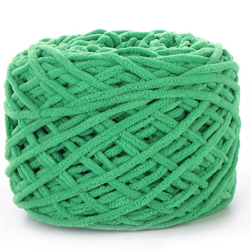 Рукоделие Вязание крючком Пряжа Однорядная нить Крючок Нитка для обуви Толстая линия Домашние тапочки Шарф Подушка Монохромный однотонный цветной клубок ниток