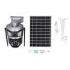 Solar Security Camera Wireless Outdoor System 4MP 3K HD 360 Degrees PTZ Smart Motion Tracking WiFi