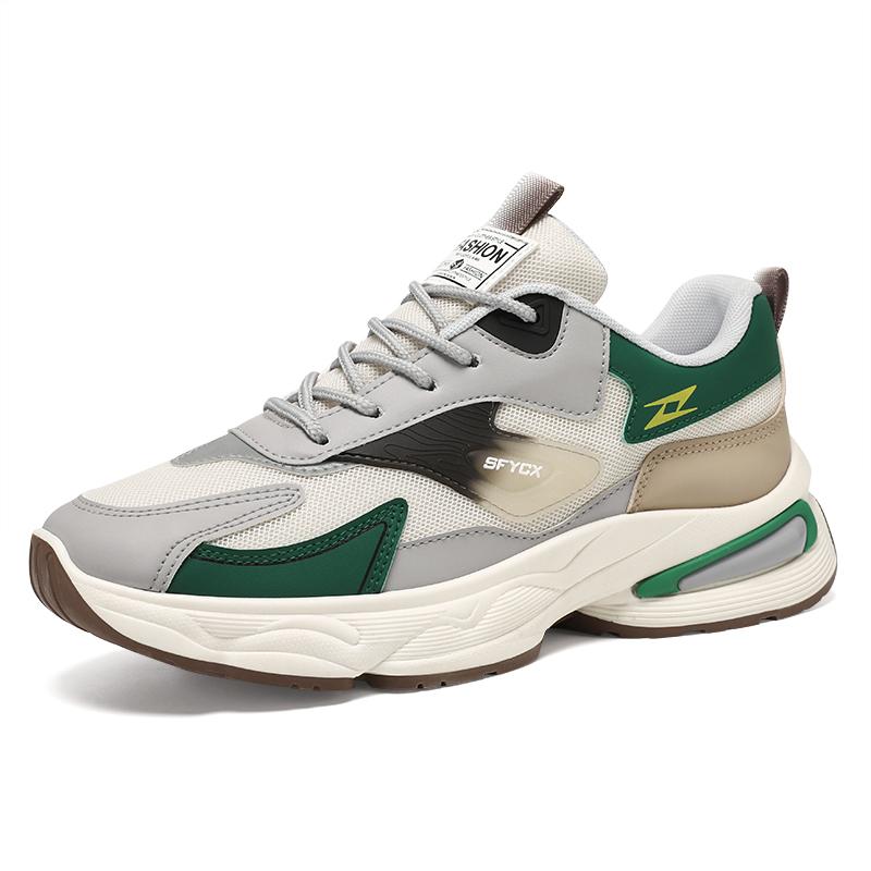 Men's Casual Sports Shoes Breathable Soft Sole Four Season New Anti Slip Comfortable Outdoor Running Shoes Fashion Male Sneakers