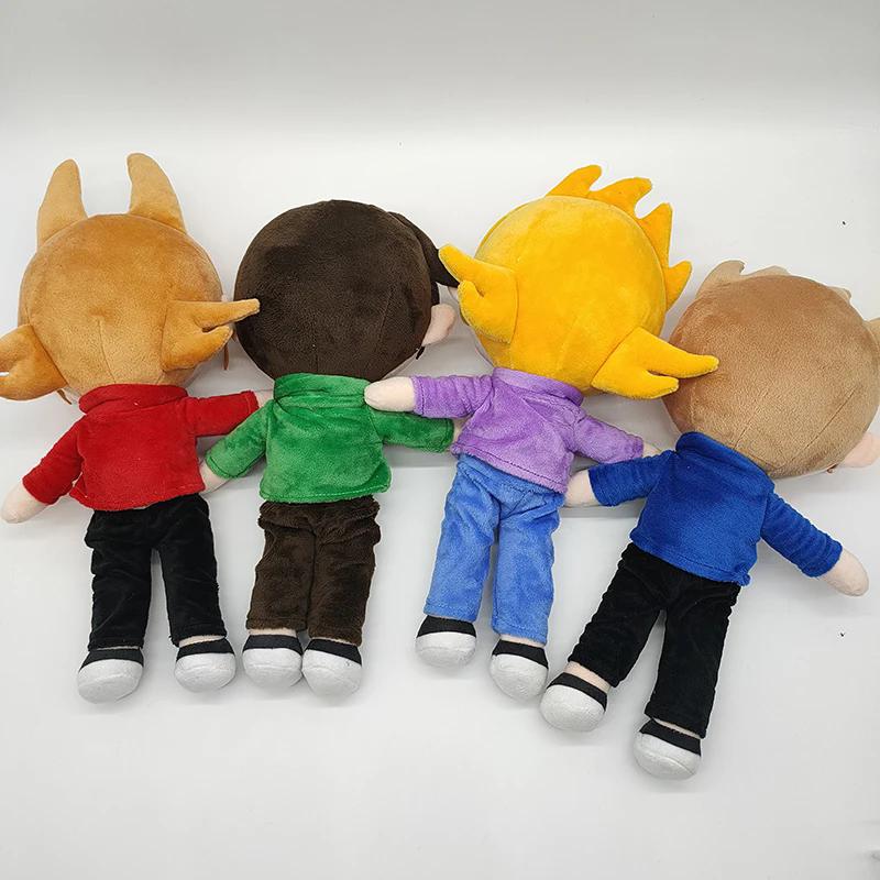 32-38 см Креативная плюшевая кукла Eddsworld Аниме Периферийные плюшевые игрушки Плюшевые куклы Торд Мэтт Том Детские Мягкие плюшевые игрушки Подушки